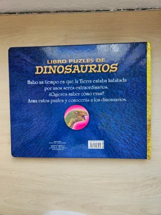 Puzles de dinosaurios (Libro Puzle de Dinosauri...