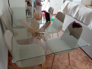 Mesa comedor de 2metros