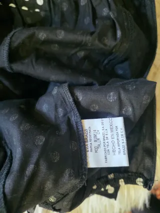 Vestito estivo donna elegante pois nero e bianco