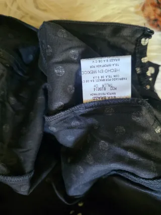 Vestito estivo donna elegante pois nero e bianco