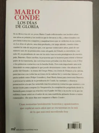 Los días de gloria - Mario Conde