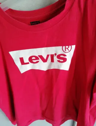T-shirt Levi's rossa 12 anni