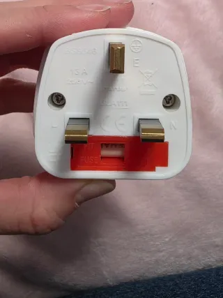 Cargador Apple 20W adaptador para reino unido etc