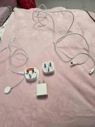 Cargador Apple 20W adaptador para reino unido etc