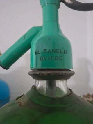 Sifón antiguo El Canelu Oviedo