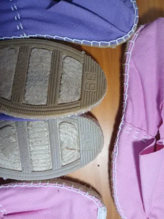 Sandalias planas talla 39 y talla 40