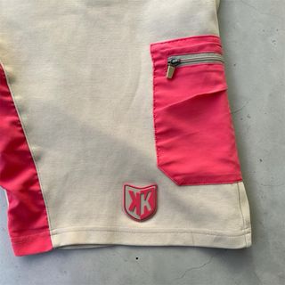 Pantaloncini FootKorner Beige/Rosa Taglia M