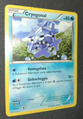 Carte Pokémon Cryogonal Base Set