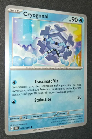 Carte Pokémon Cryogonal Base Set