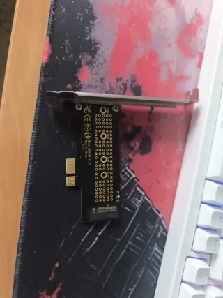 Adaptador SSD M.2 NVMe a PCIe