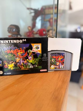 Caja Juego Nintendo 64 Banjo-Kazooie PAL