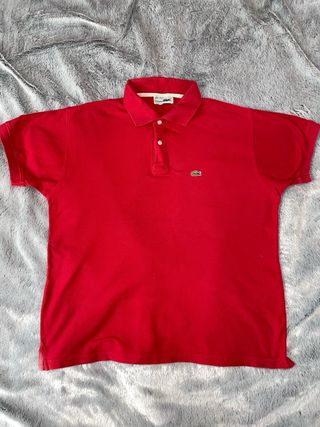 Polo Lacoste Rojo