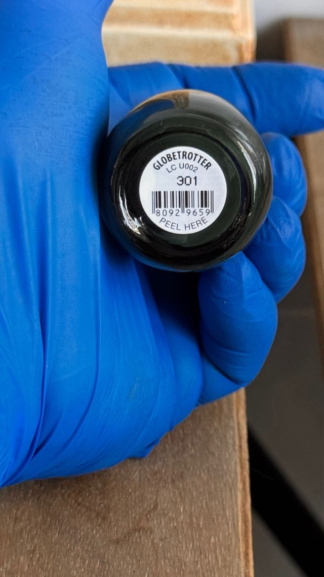 Esmalte de uñas FABY Negro/Verde