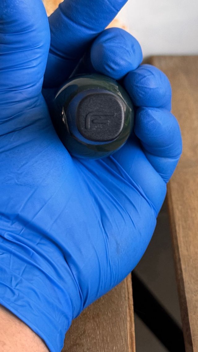 Esmalte de uñas FABY Negro/Verde