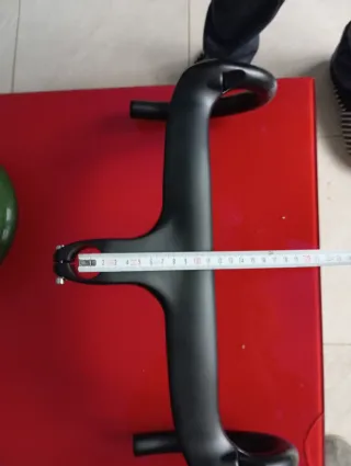 Manillar carbono compacto parte superior 38/90