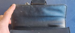 Pinko Love Bag Pelle Nera Stelle Rosse Originale