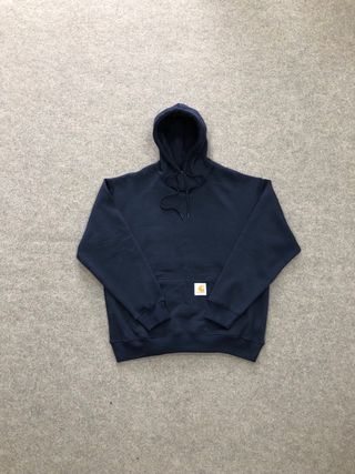 Sudadera Carhartt con Gorro Azul Marino