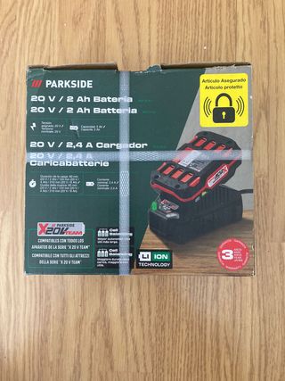 Cargador y Batería Parkside 20V