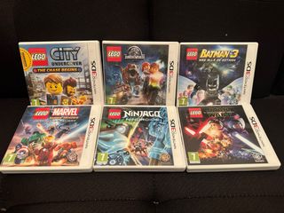Lote 5 Juegos Nintendo 3DS LEGO