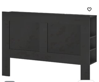 Respaldo Cama 90 con Cajones Ikea Negro