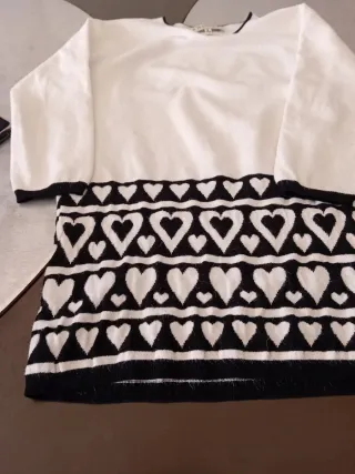 Vestito bimba con cuori