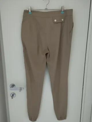 Pantaloni donna casual beige tg 40 S