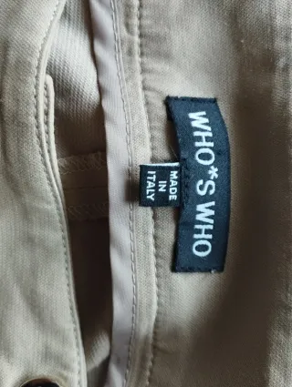 Pantaloni donna casual beige tg 40 S