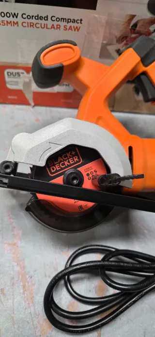 Serra Circular Black+Decker 400W 85mm