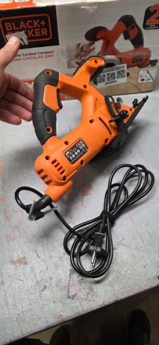 Serra Circular Black+Decker 400W 85mm