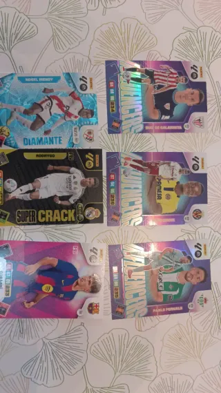 Lote Cromos Adrenalyn Panini