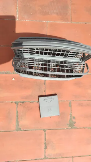 Cesta superior lavavajillas con accesorios