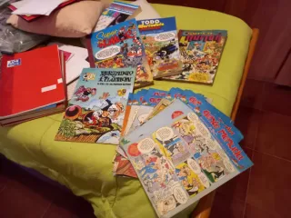 Vendo lote de tbo mortadelo y filemon zipi y zape
