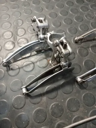 Desviador Campagnolo super Record pat 78 y extras
