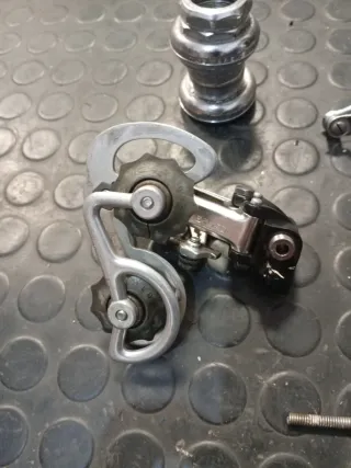 Desviador Campagnolo super Record pat 78 y extras