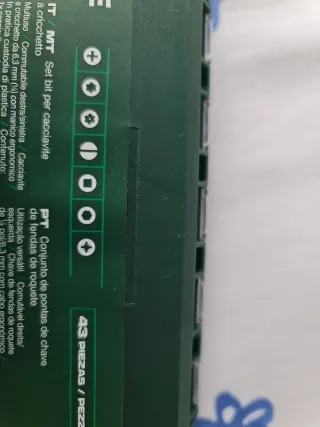 Set de puntas de destornillador Parkside Nuevo.