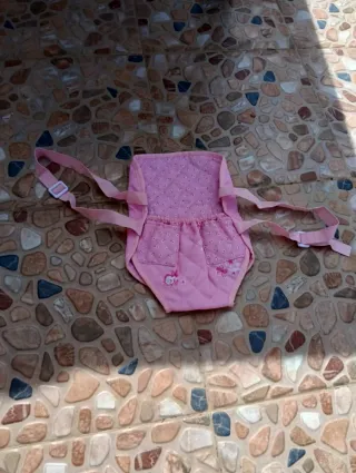 Kit de accesorios rosa para muñeca.