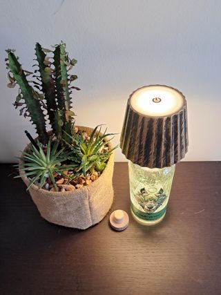Lampada Bottiglia Gin Lonewolf Brewdog Vetro
