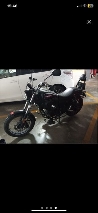 Moto Macbor Cruiser Negra