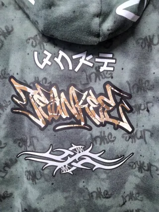 Sudadera JEANKEE Camo 3 Streetwear Custom Talla S