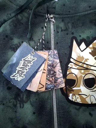 Sudadera JEANKEE Camo 3 Streetwear Custom Talla S