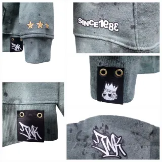 Sudadera JEANKEE Camo 3 Streetwear Custom Talla S