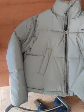 Cazadora LESS IS MORE plateada