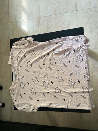 Lote 4 Camisetas Estampadas Mujer varias marcas