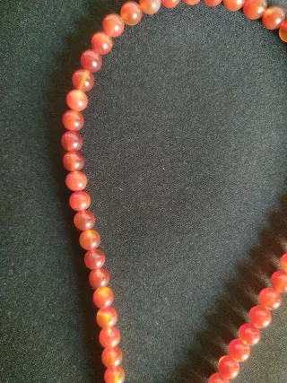 Collana Corniola con chiusura