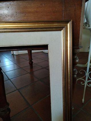 Cornice barocca in legno e oro