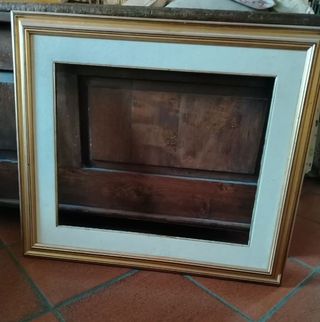 Cornice barocca in legno e oro