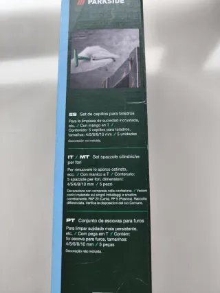 Set de cepillos para taladro Parkside