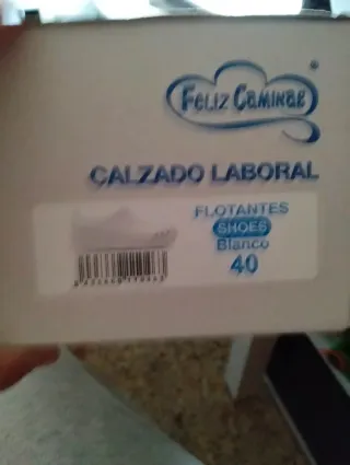 Zuecos de trabajo Feliz Caminar Talla 40