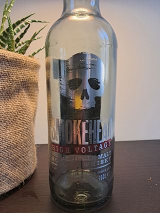 Lampada Bottiglia Whisky Smokehead H.G Vetro