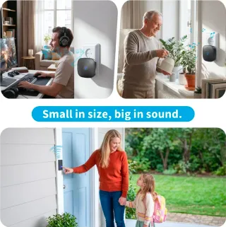 Timbre Inalámbrico Seektain Exterior IP65